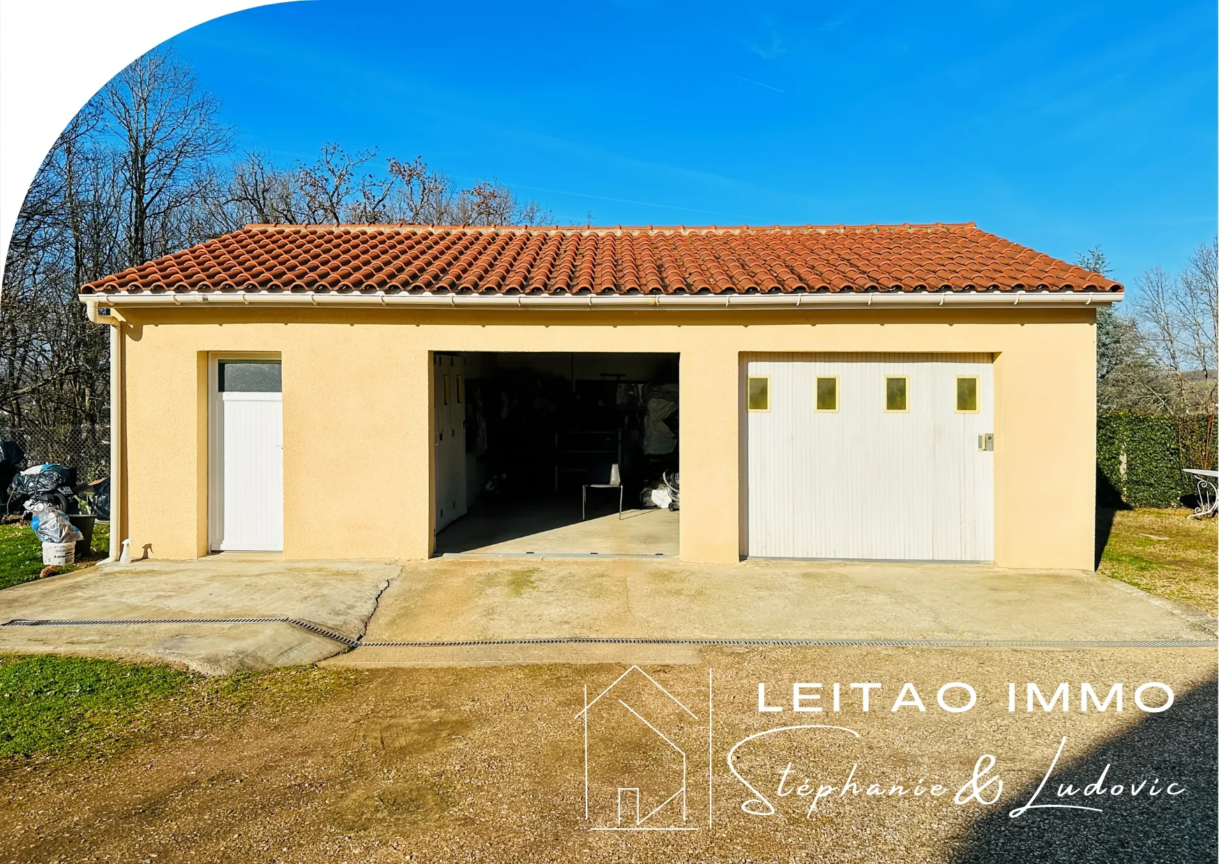 Maison de plain-pied à Graulhet de 92 m² avec grand jardin et garage 