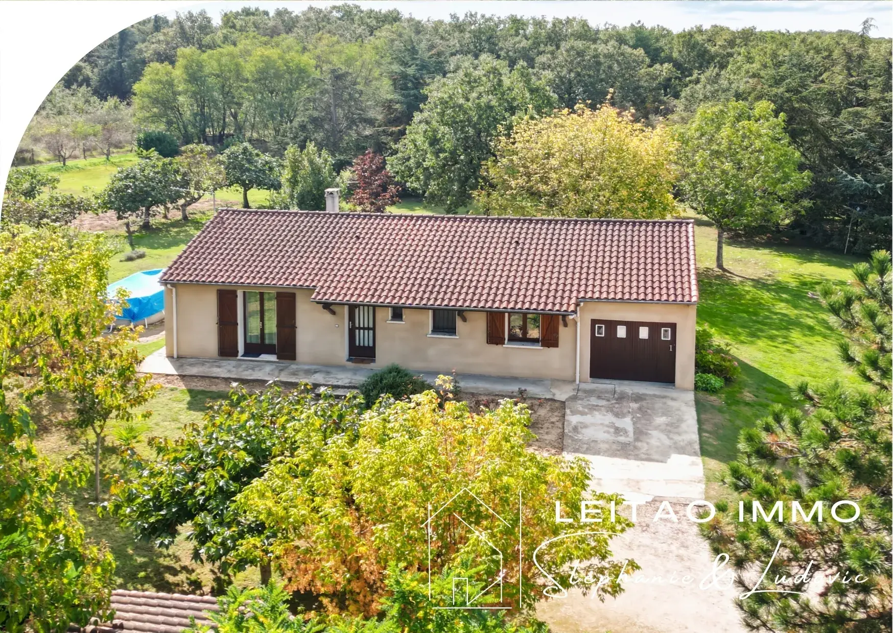 Maison de plain-pied à Graulhet de 92 m² avec grand jardin et garage 