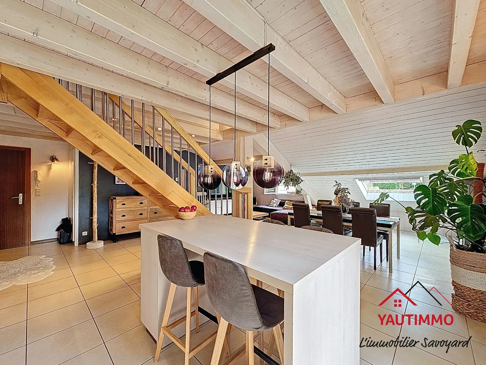 Spacieux appartement duplex de 92 m² à Lucinges proche de Genève 