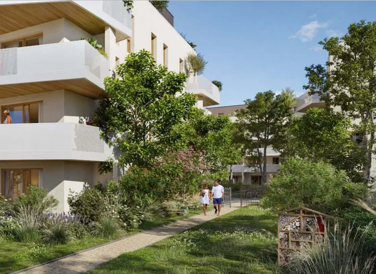 Appartement 2 pièces neuf à Saint-Cergues, livraison 2027, avec balcon et parking 