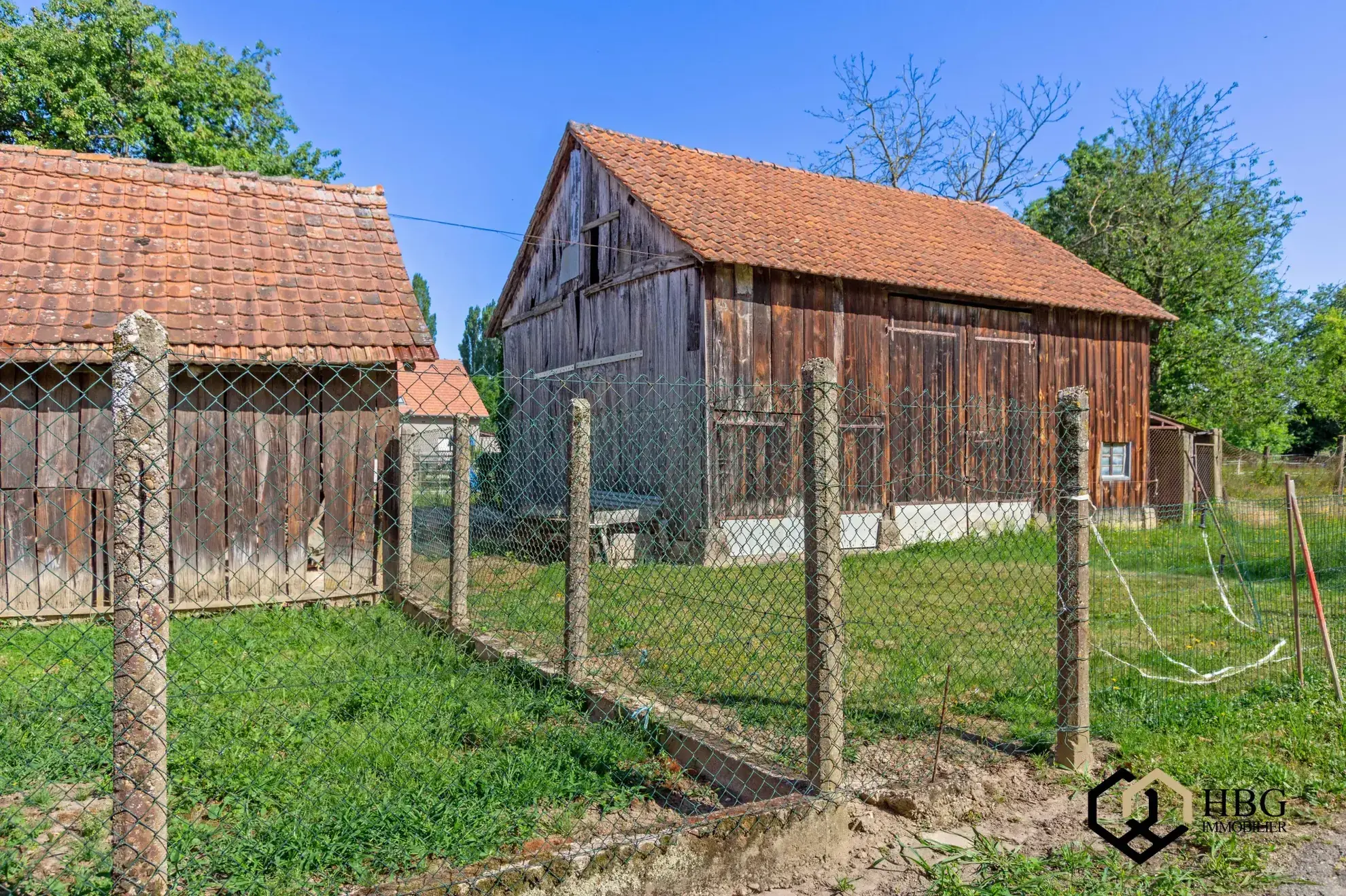 Maison alsacienne à fort potentiel avec terrain et dépendances à Rittershoffen 