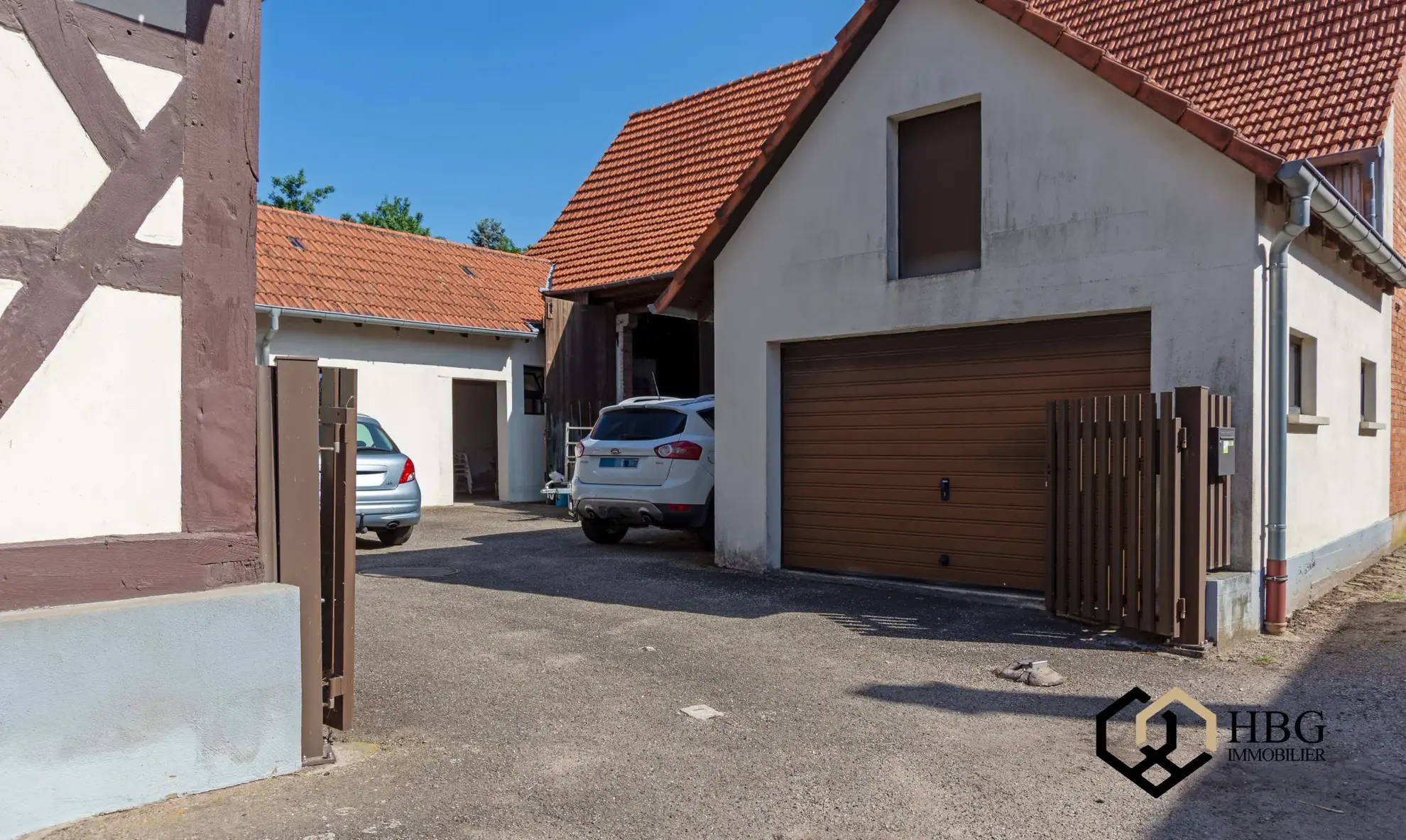 Maison alsacienne à fort potentiel avec terrain et dépendances à Rittershoffen 