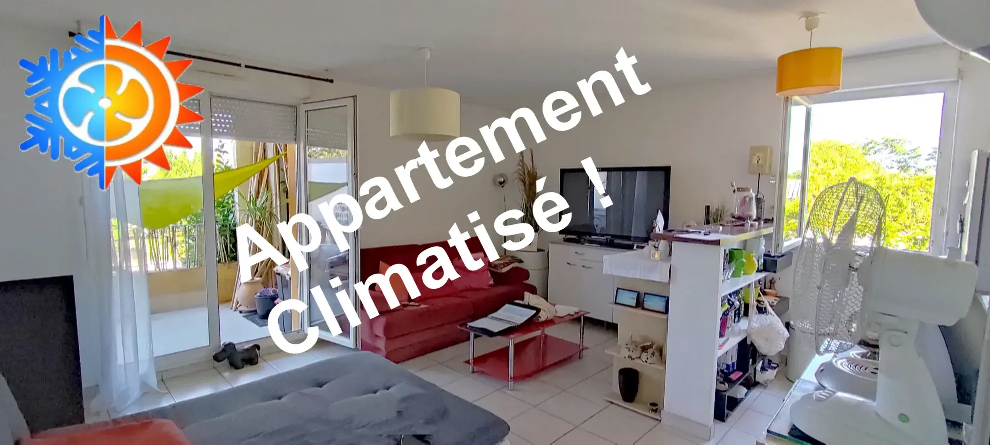 Appartement T2 loué à Carcassonne avec rentabilité immédiate, balcon et parking