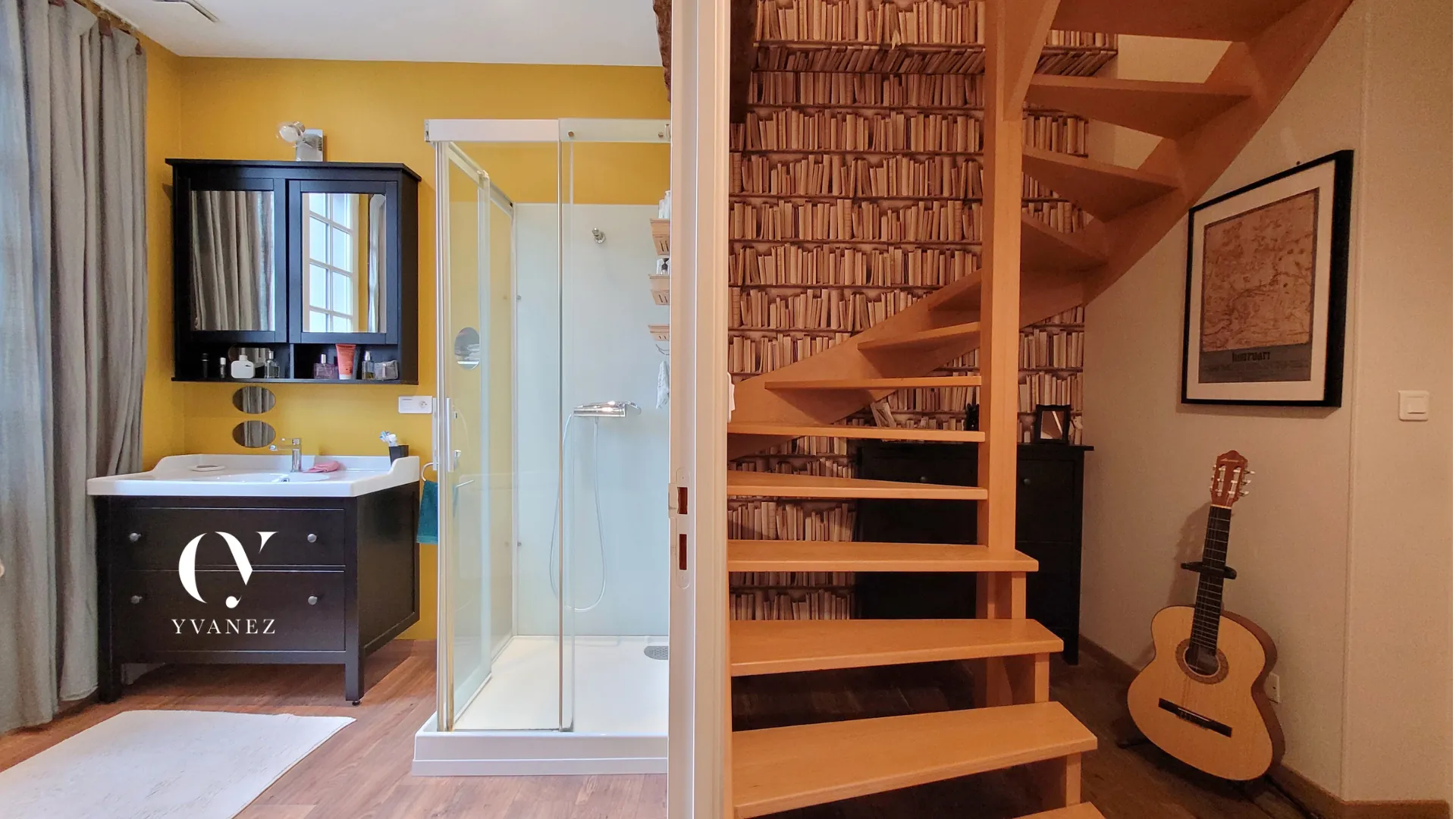 Maison de charme rénovée au cœur de Châteaugiron avec jardin et espace lumineux 