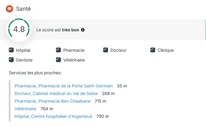 Appartement T3 moderne de 58 m² à Bezons près du centre-ville et de la Basilique 