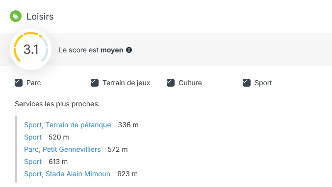 Appartement T3 moderne de 58 m² à Bezons près du centre-ville et de la Basilique 