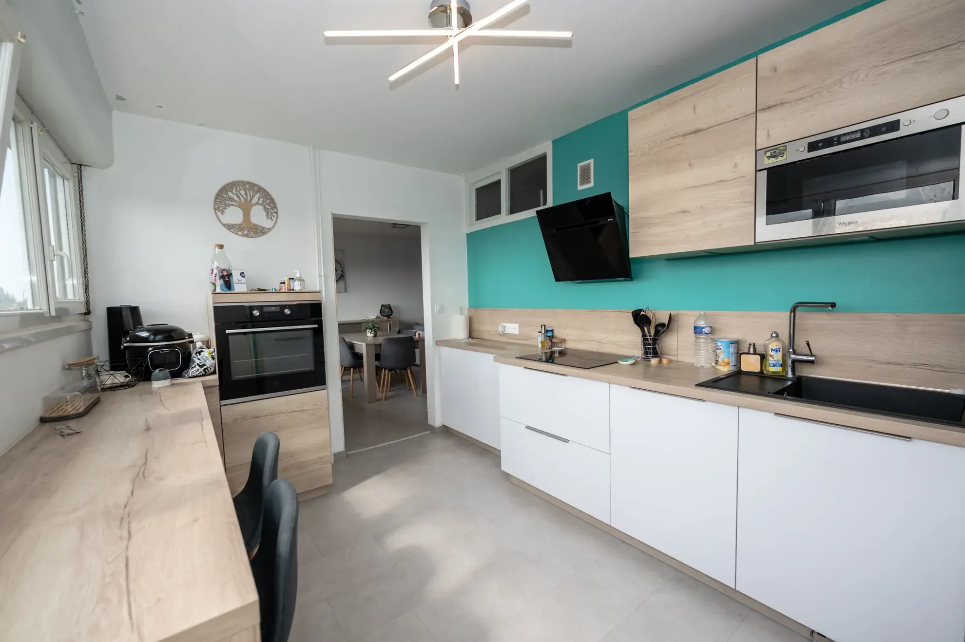 Appartement 4 pièces avec balcon, garage double et vue à Pontarlier 