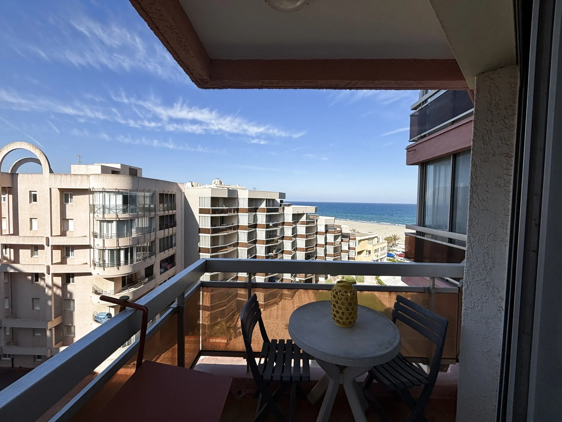Studio face à la mer à Canet Sud - 20,55 m² avec terrasse 