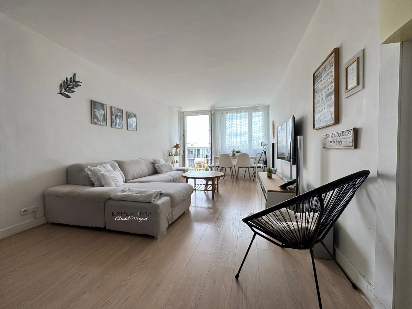 Achat d'un appartement T3 rénové de 66 m² à Lagny-sur-Marne 