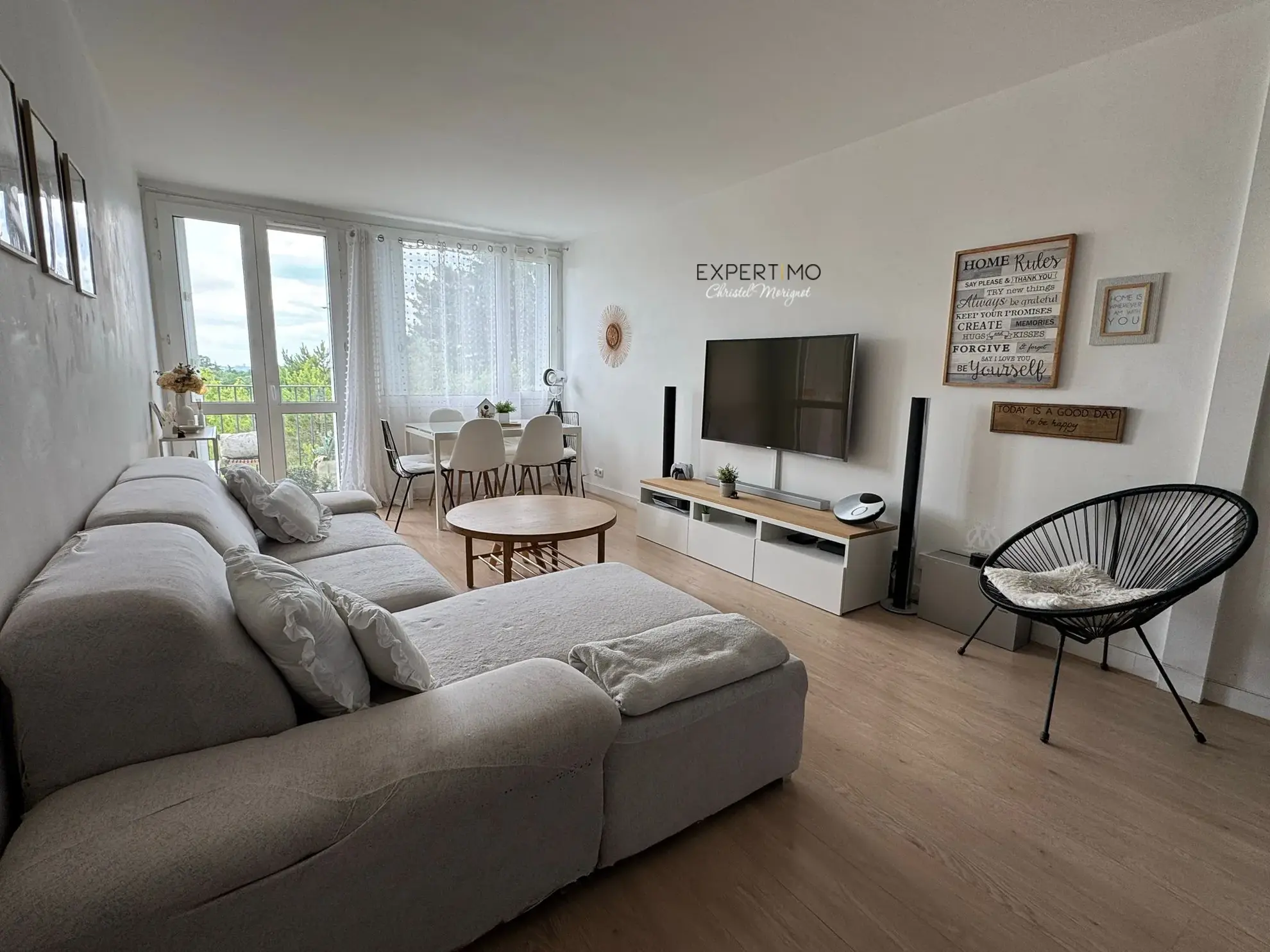 Achat d'un appartement T3 rénové de 66 m² à Lagny-sur-Marne 