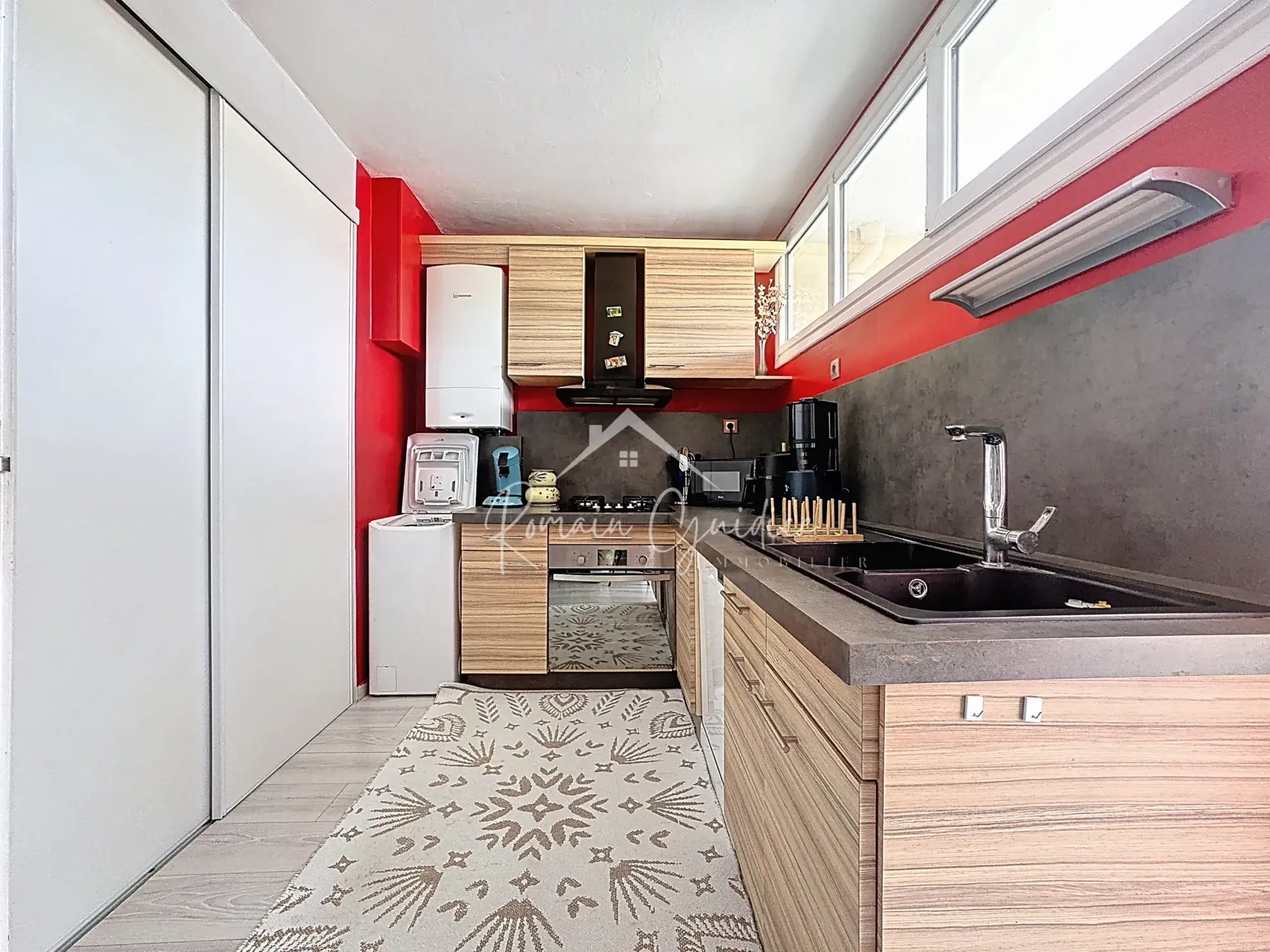 Vente appartement F4 à Millau avec vue dégagée, balcon et stationnement 