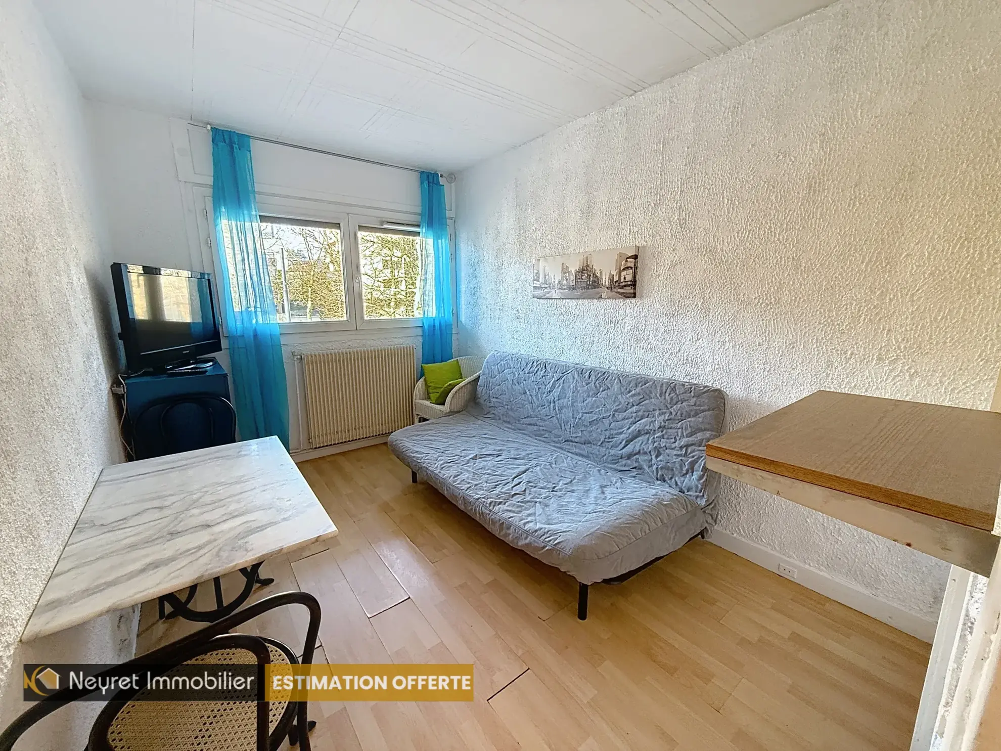 Studio à vendre à Saint-Étienne secteur Fauriel, parfait pour investissement locatif