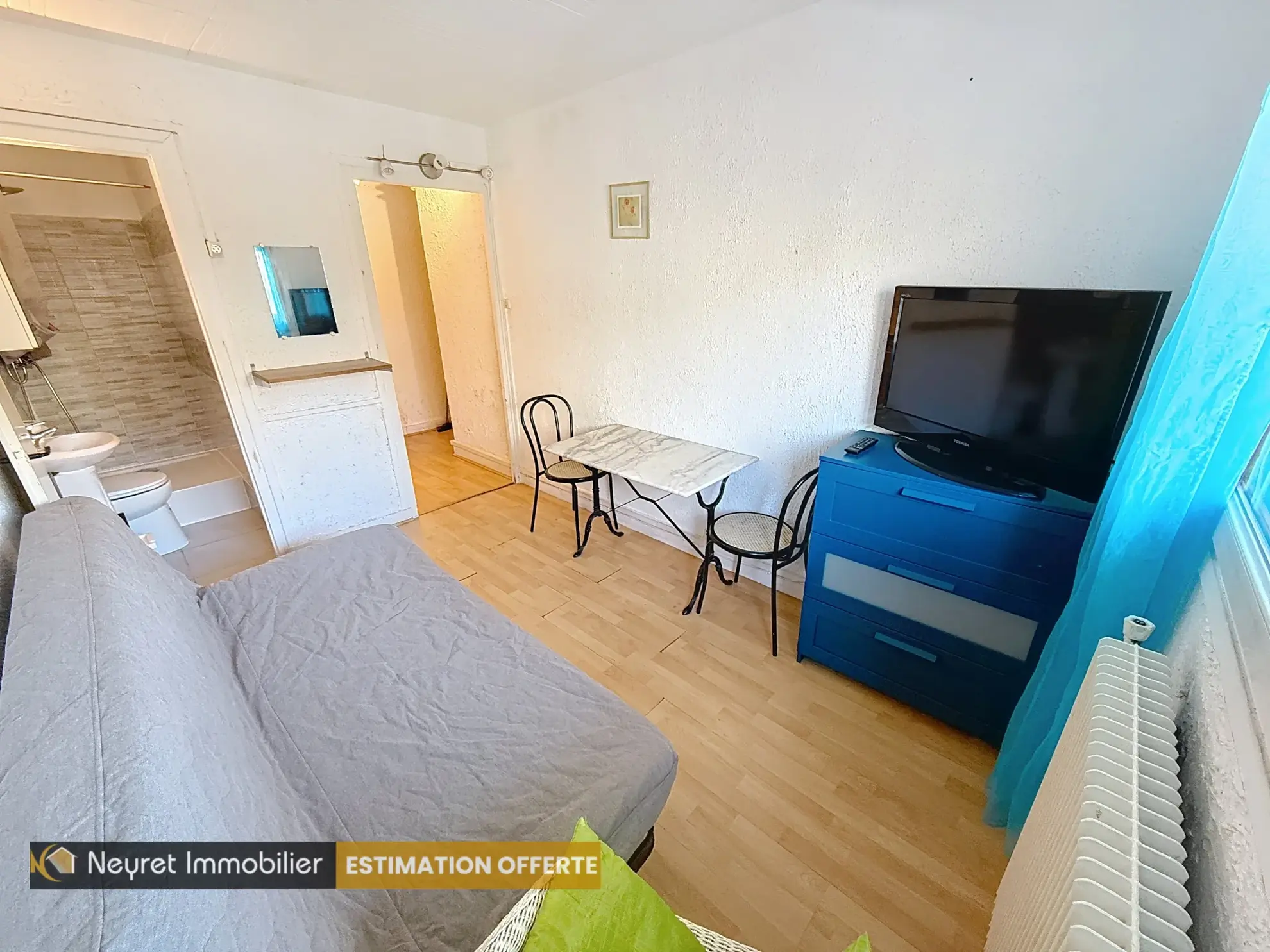 Studio à vendre à Saint-Étienne secteur Fauriel, parfait pour investissement locatif 