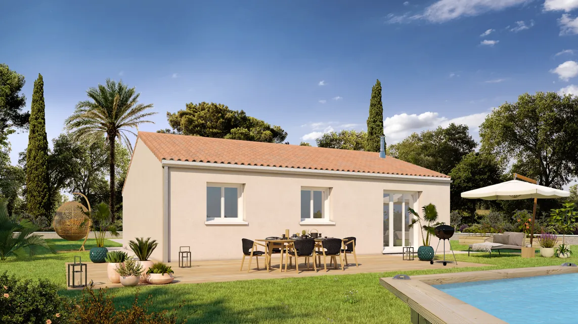 Maison neuve avec terrain viabilisé à Langon – Projet personnalisé et écologique