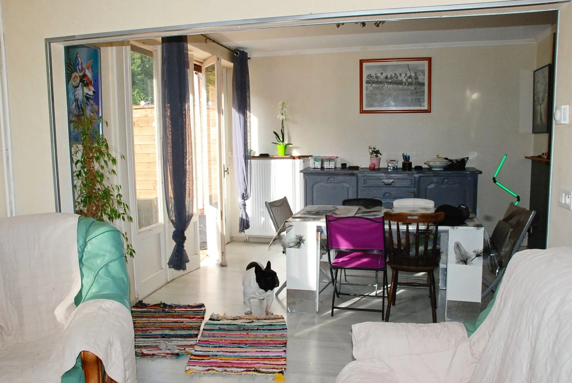 Maison mitoyenne à Fécamp avec 3 chambres, jardin et garage 