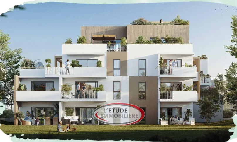Appartement T3 de standing avec terrasse à Carquefou, disponible en 2026