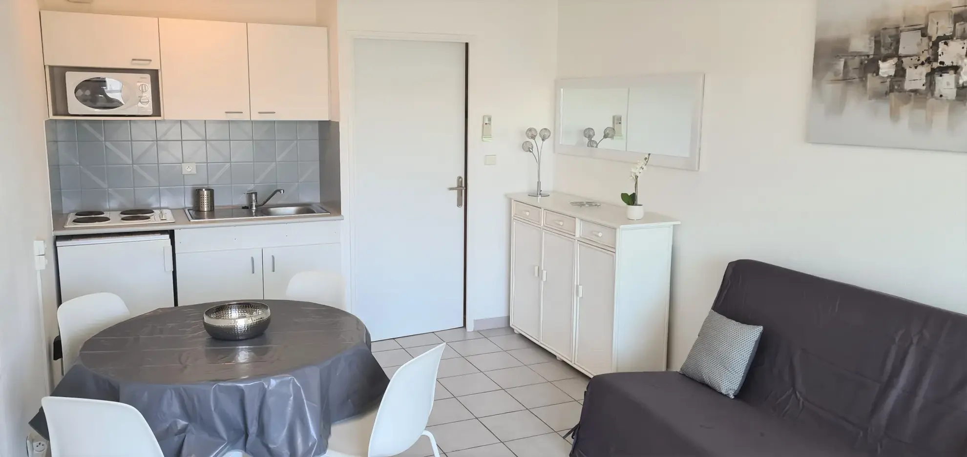 Appartement T1 avec Loggia et Vue Mer au Cap d'Agde - Secteur Rochelongue 