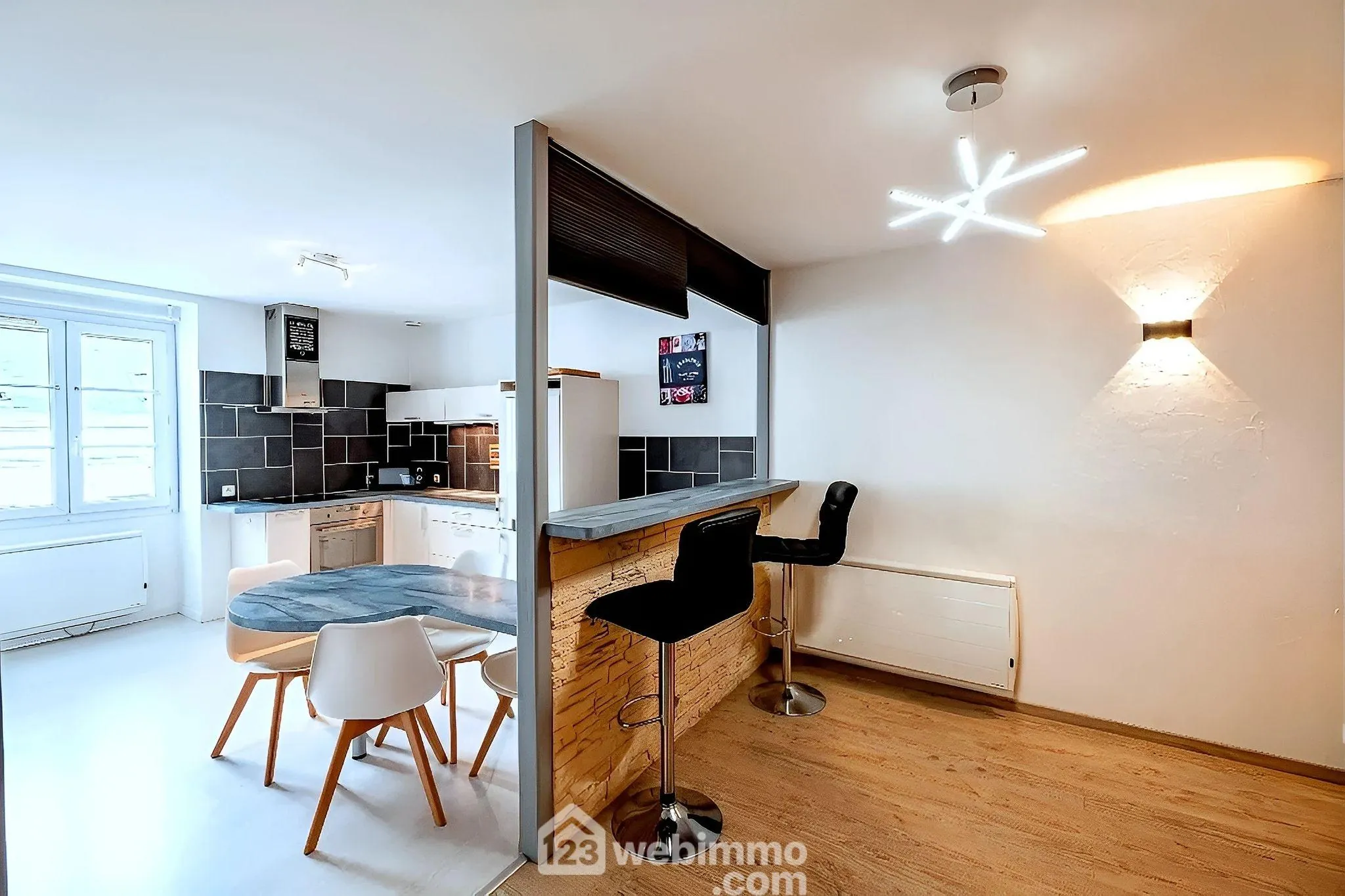 Appartement T3 avec garage en centre-ville de Chalonnes-sur-Loire 