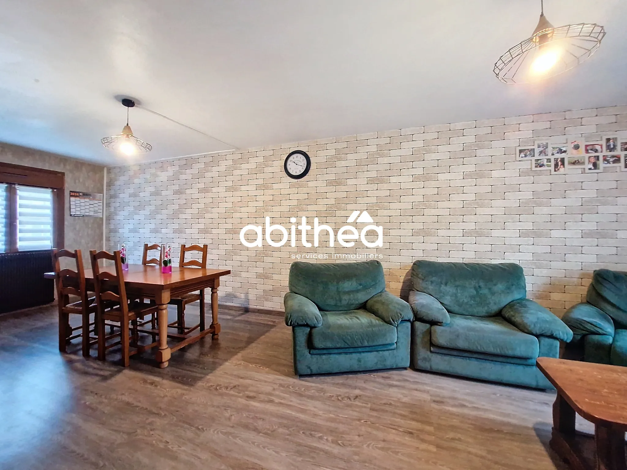 Maison mitoyenne 3 chambres avec garage et jardin à Haisnes 