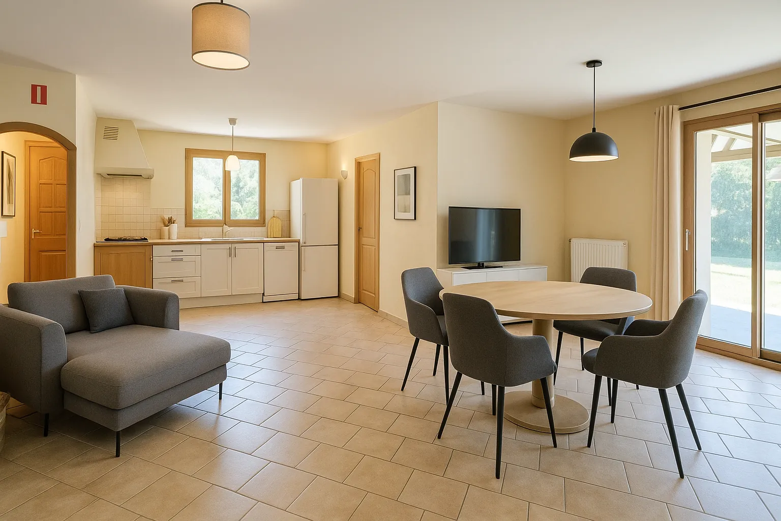 Maison avec piscine et jardin clos à Menesplet – 163 m² 