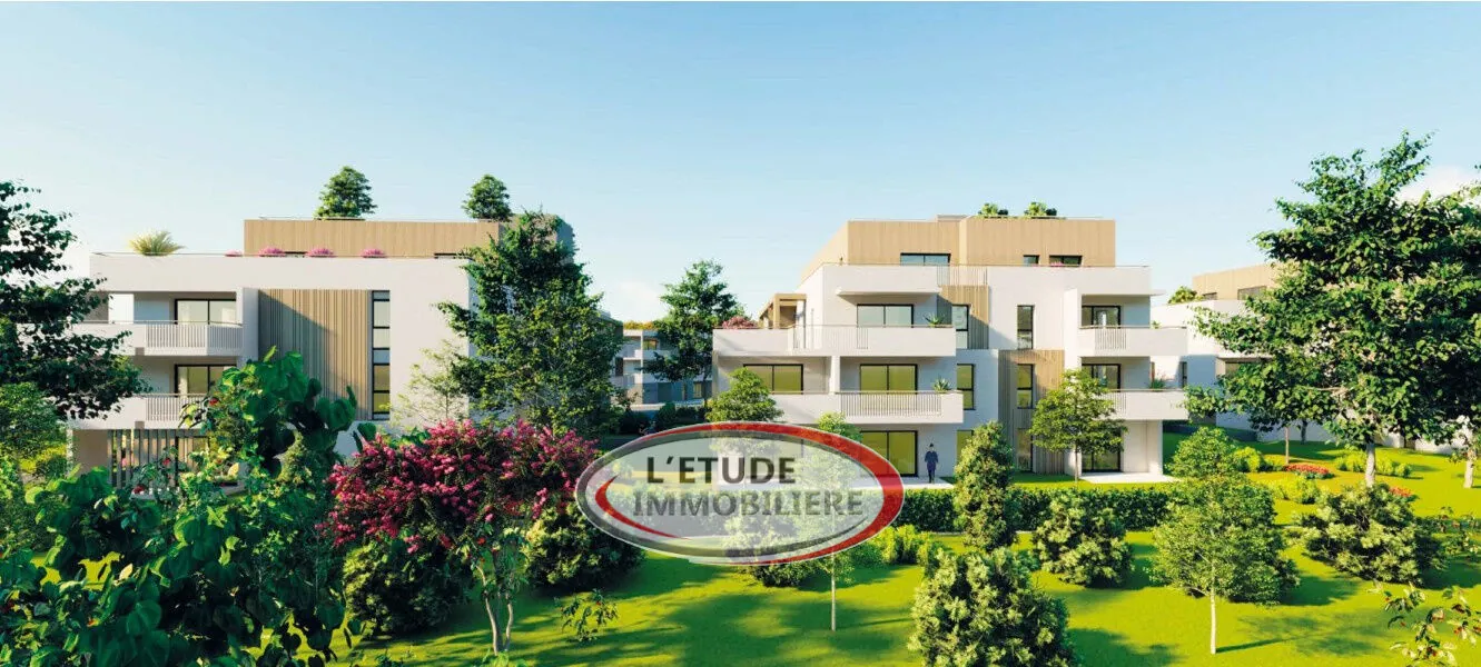 Achat Appartement 2 pièces à Carquefou dans résidence de standing en rez-de-jardin 