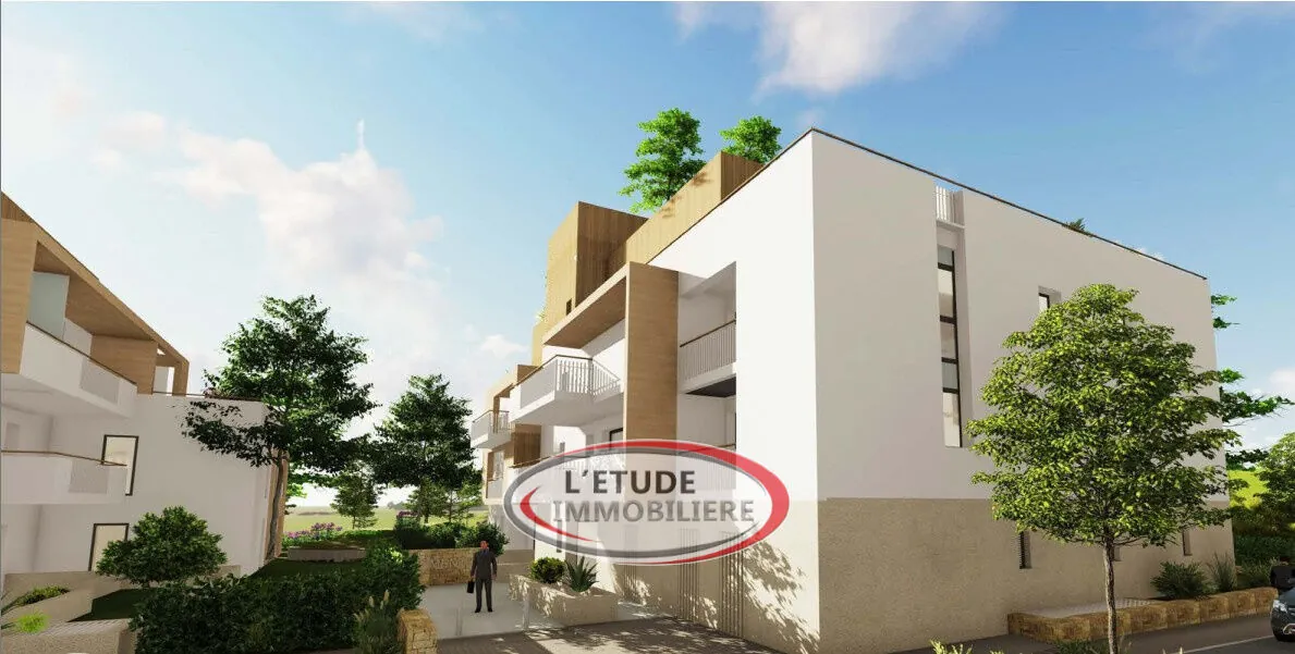 Achat Appartement 2 pièces à Carquefou dans résidence de standing en rez-de-jardin 