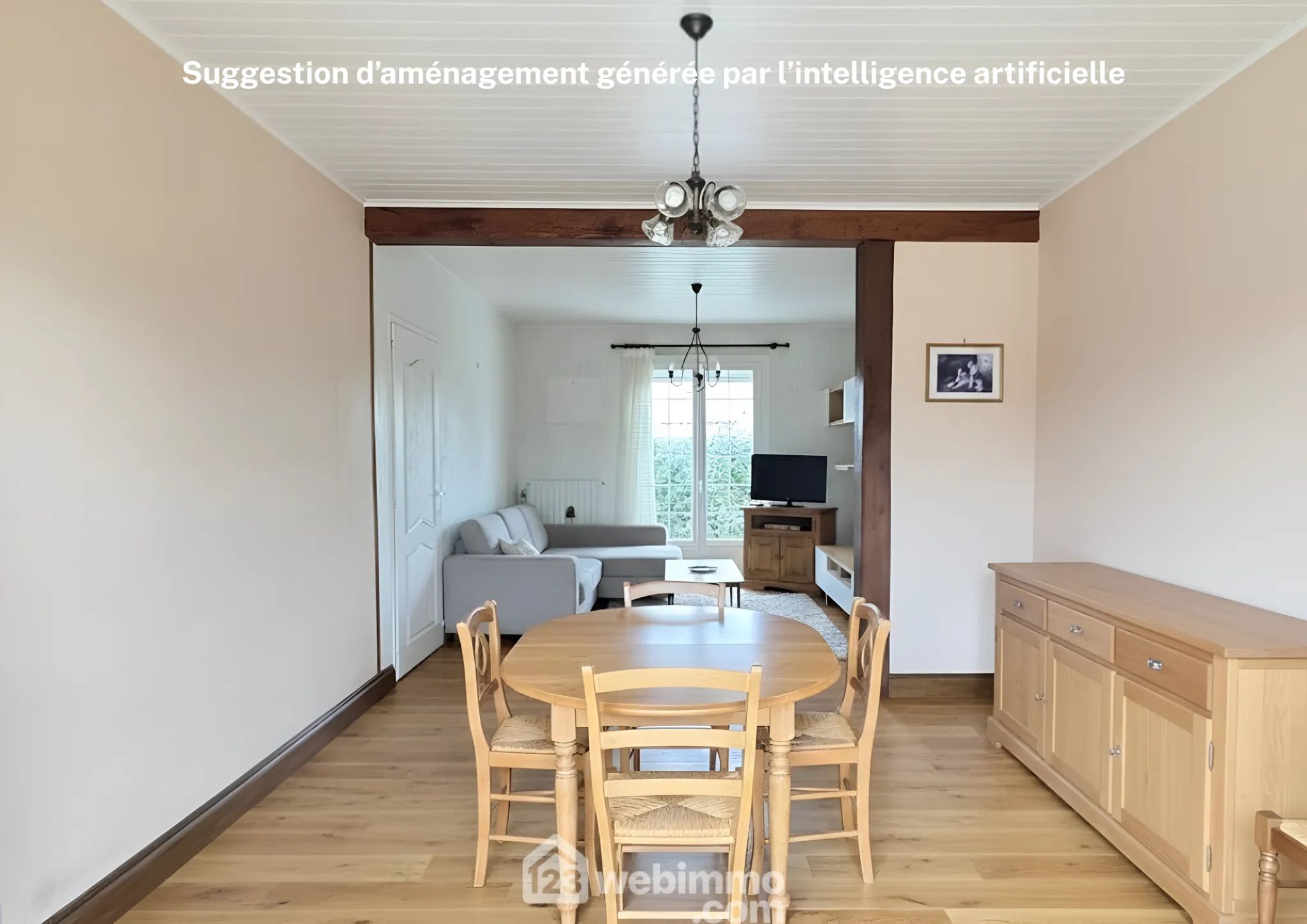 Maison à Saint-Macaire-en-Mauges de 75m² avec sous-sol et terrain de 600m² 