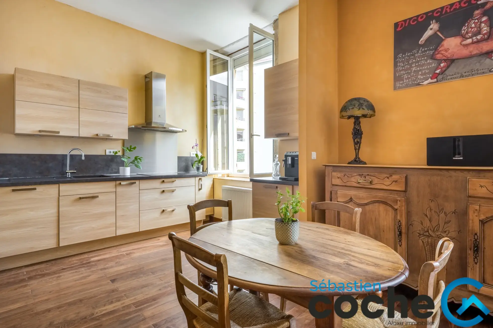Appartement avec jardin privé de 78,85 m² à Lyon 3, proche tram, rénové en 2024 