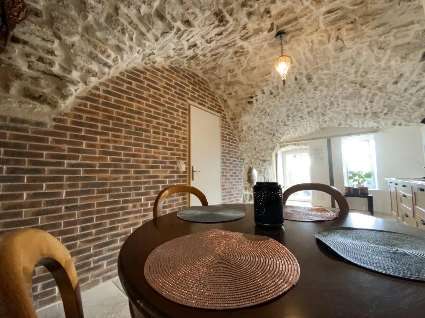 Maison de village à Vezenobres de 110 m² avec deux habitations et terrasse sud 