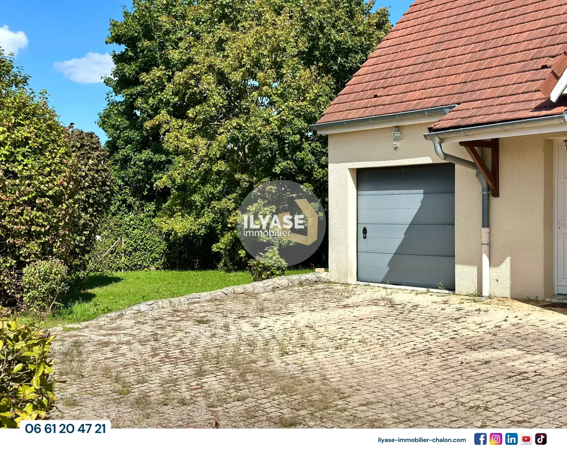 Maison 85 m² avec 3 chambres, garage et jardin à Sornay 