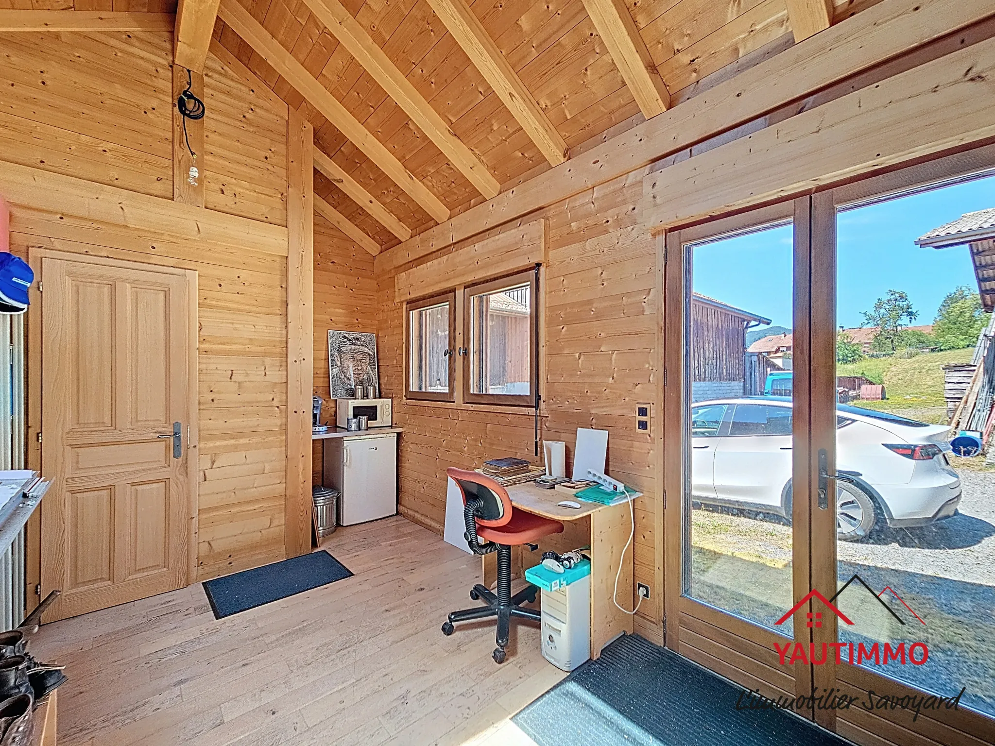 Charmant chalet de 35 m² à Villard – investissement ou activité libérale 