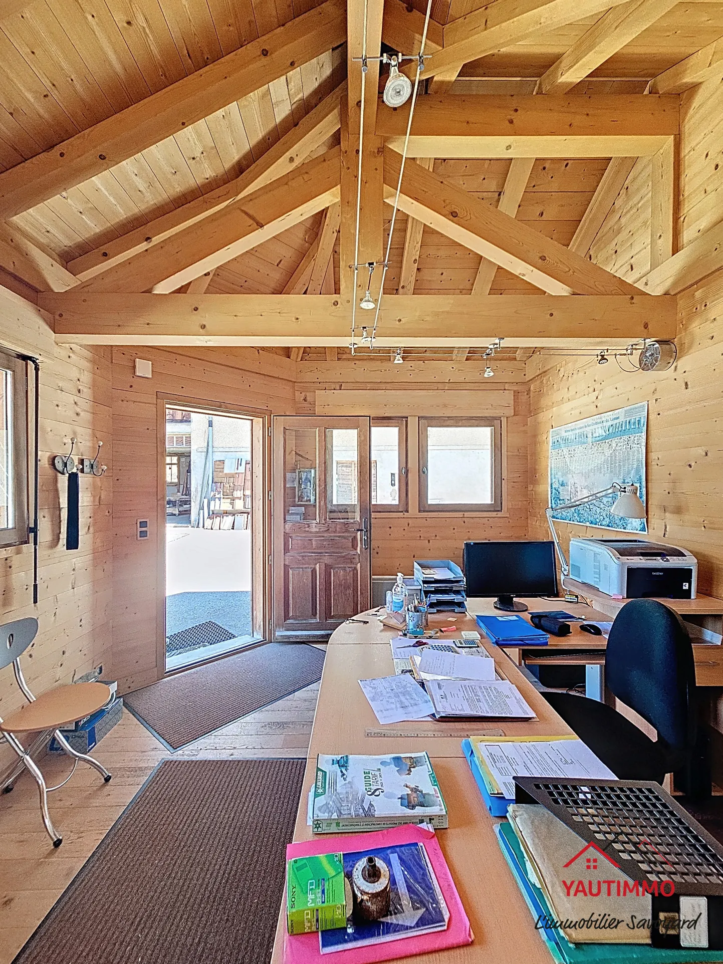 Charmant chalet de 35 m² à Villard – investissement ou activité libérale 