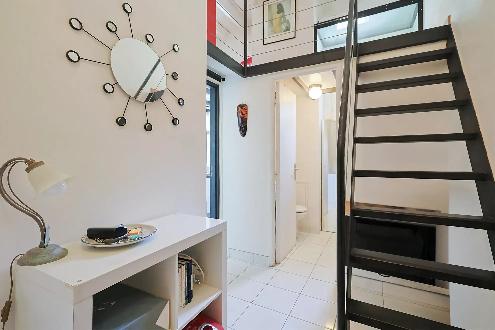 Appartement studio de 17,54 m² avec mezzanine à Hyères, Résidence sécurisée avec piscine 