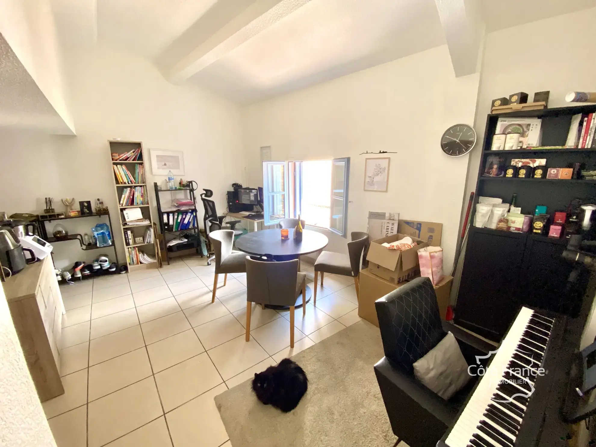 Appartement T3 lumineux avec mezzanine au centre d’Agde, 53 m²