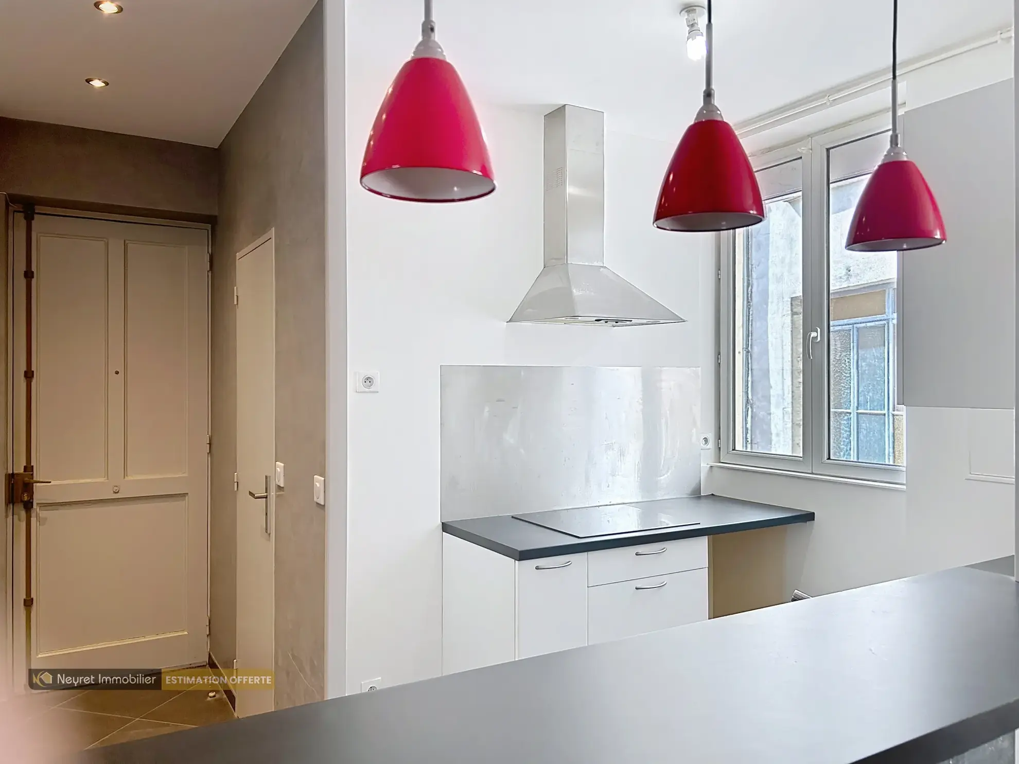 Appartement T2 à Lyon 7, Saxe-Gambetta, 34,73 m2, calme et lumineux