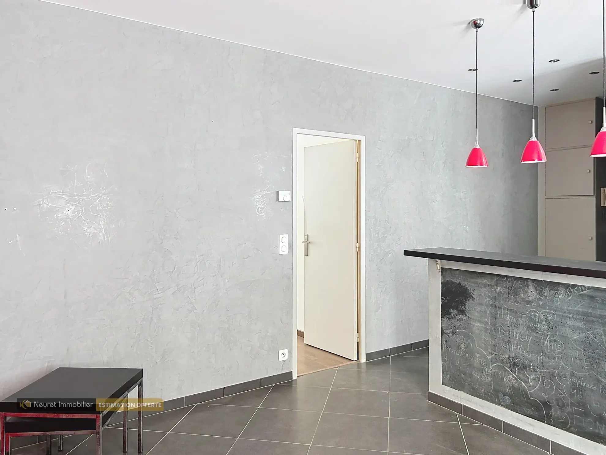 Appartement T2 à Lyon 7, Saxe-Gambetta, 34,73 m2, calme et lumineux 