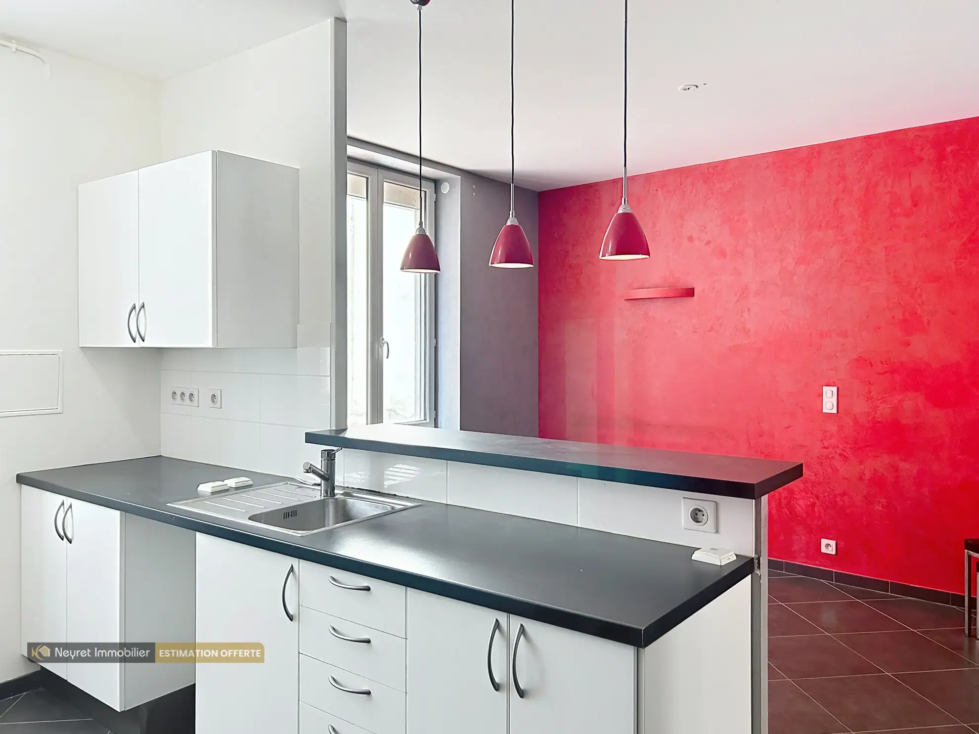 Appartement T2 à Lyon 7, Saxe-Gambetta, 34,73 m2, calme et lumineux 