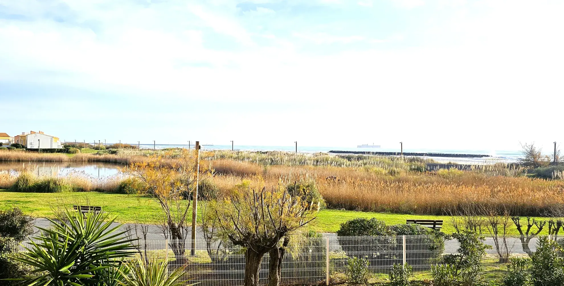 Appartement T2 cabine en front de mer au Cap d'Agde - Vue mer exceptionnelle 