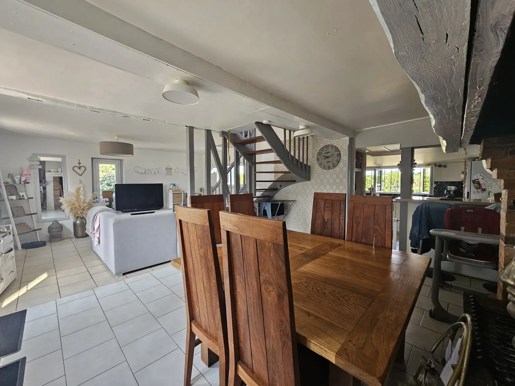 Charmante maison normande rénovée entre Cormeilles et Bernay en campagne 