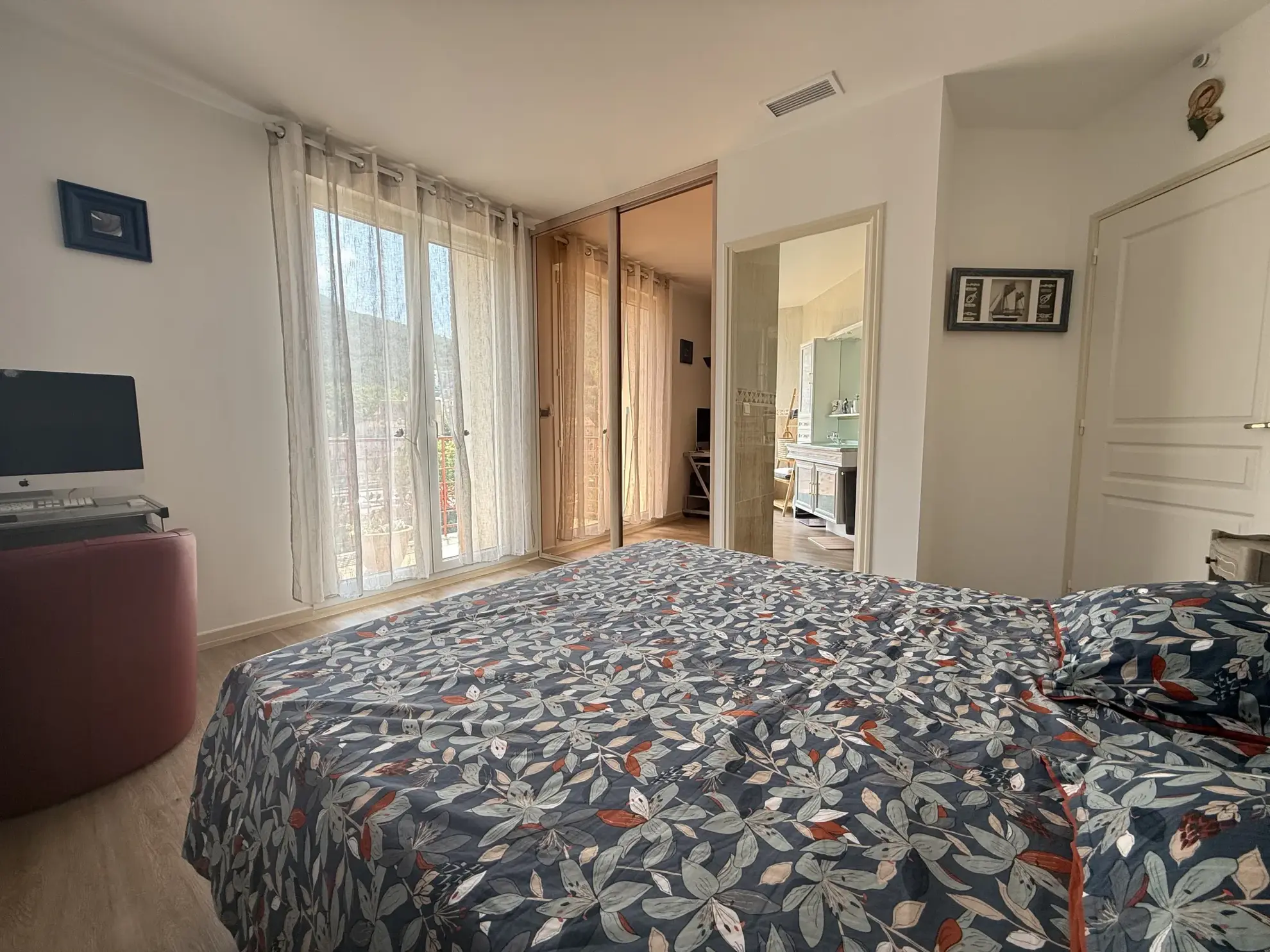 Appartement exceptionnel au dernier étage d’une maison de maître avec vue imprenable à Amélie-les-Bains 