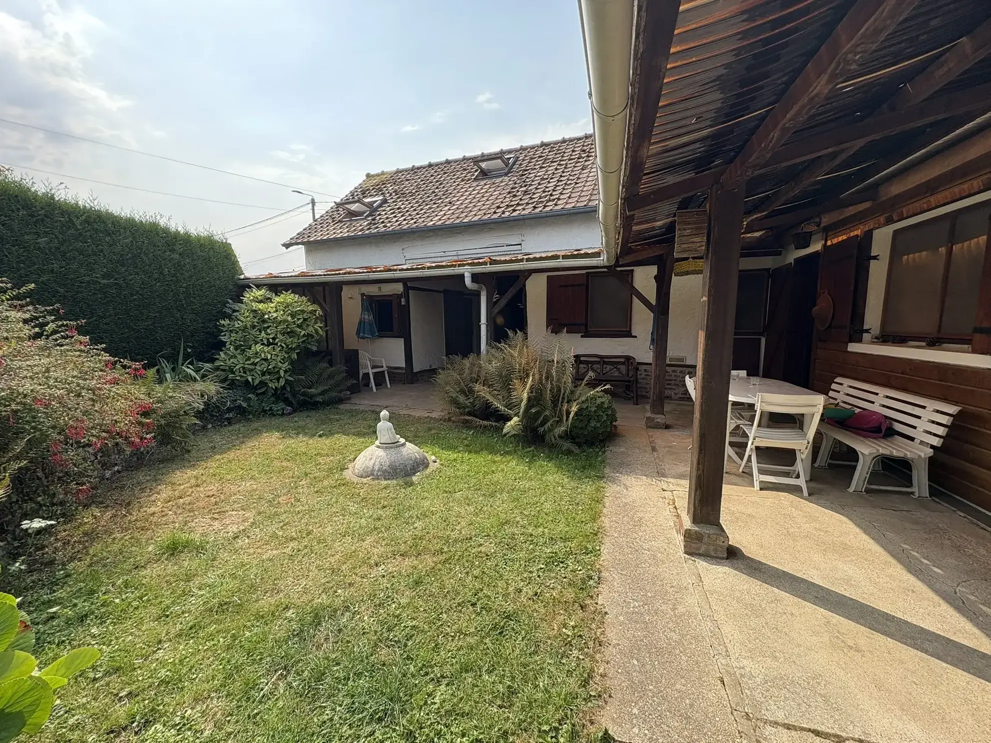 Maison à vendre à Aumatre, proximité A28, 3 chambres, jardin, résidence secondaire idéale 