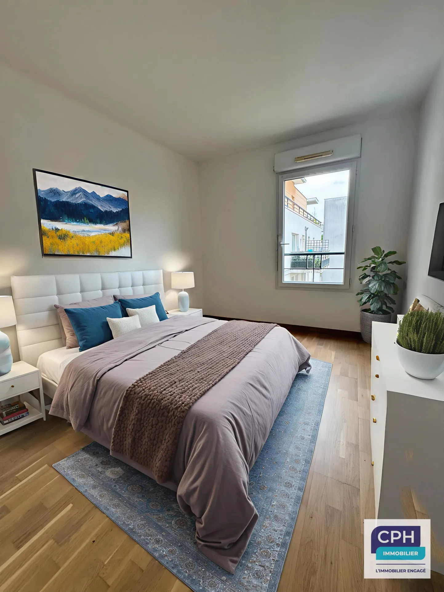 Appartement 3 pièces avec balcon et parking à Cergy - 70,38 m² 