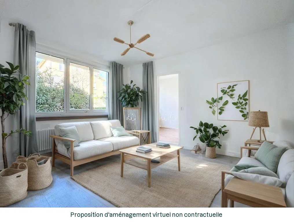 Appartement T3 de 62 m² avec vue dégagée à Millau, idéal premier achat ou investissement 