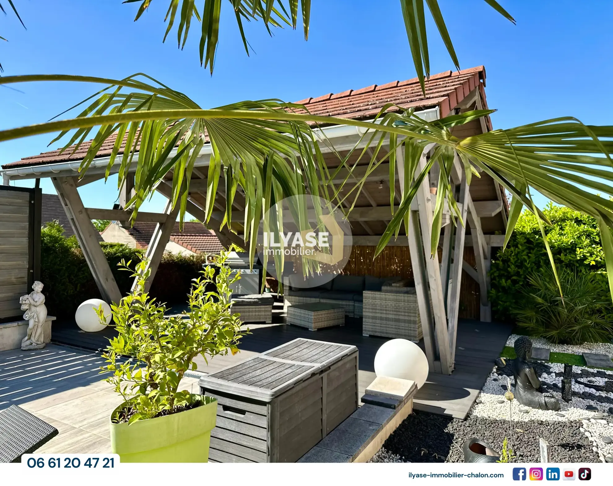 Maison familiale avec piscine et garages à Fragnes-La Loyère, proche de Chalon-sur-Saône 