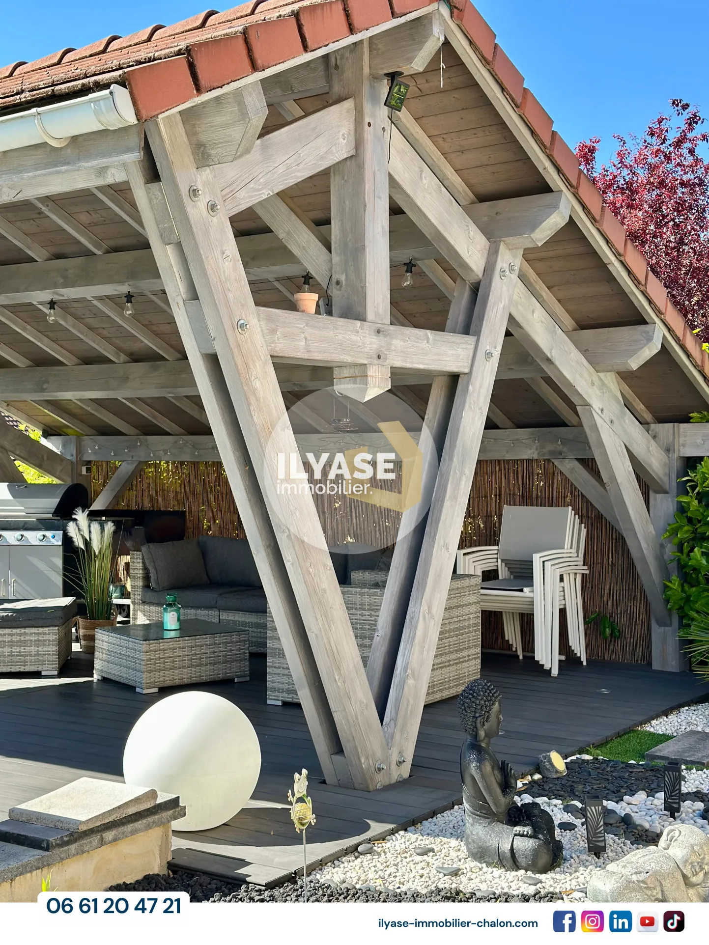 Maison familiale avec piscine et garages à Fragnes-La Loyère, proche de Chalon-sur-Saône 