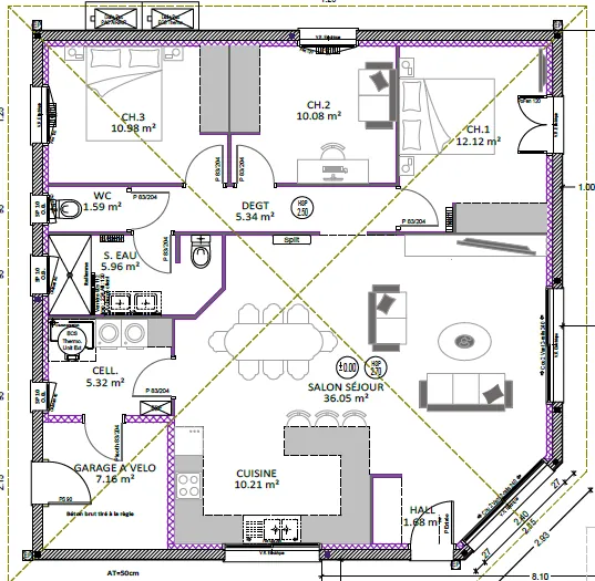 Maison neuve 3 chambres avec garage à Laluque, proche Bordeaux et Bayonne 