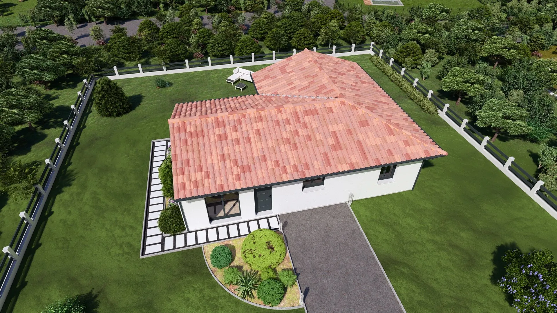 Maison neuve 3 chambres à Castets – Terrain de 630 m² à vendre 