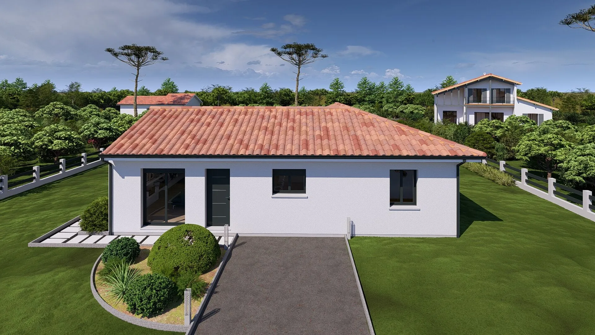 Maison neuve 3 chambres à Castets – Terrain de 630 m² à vendre 