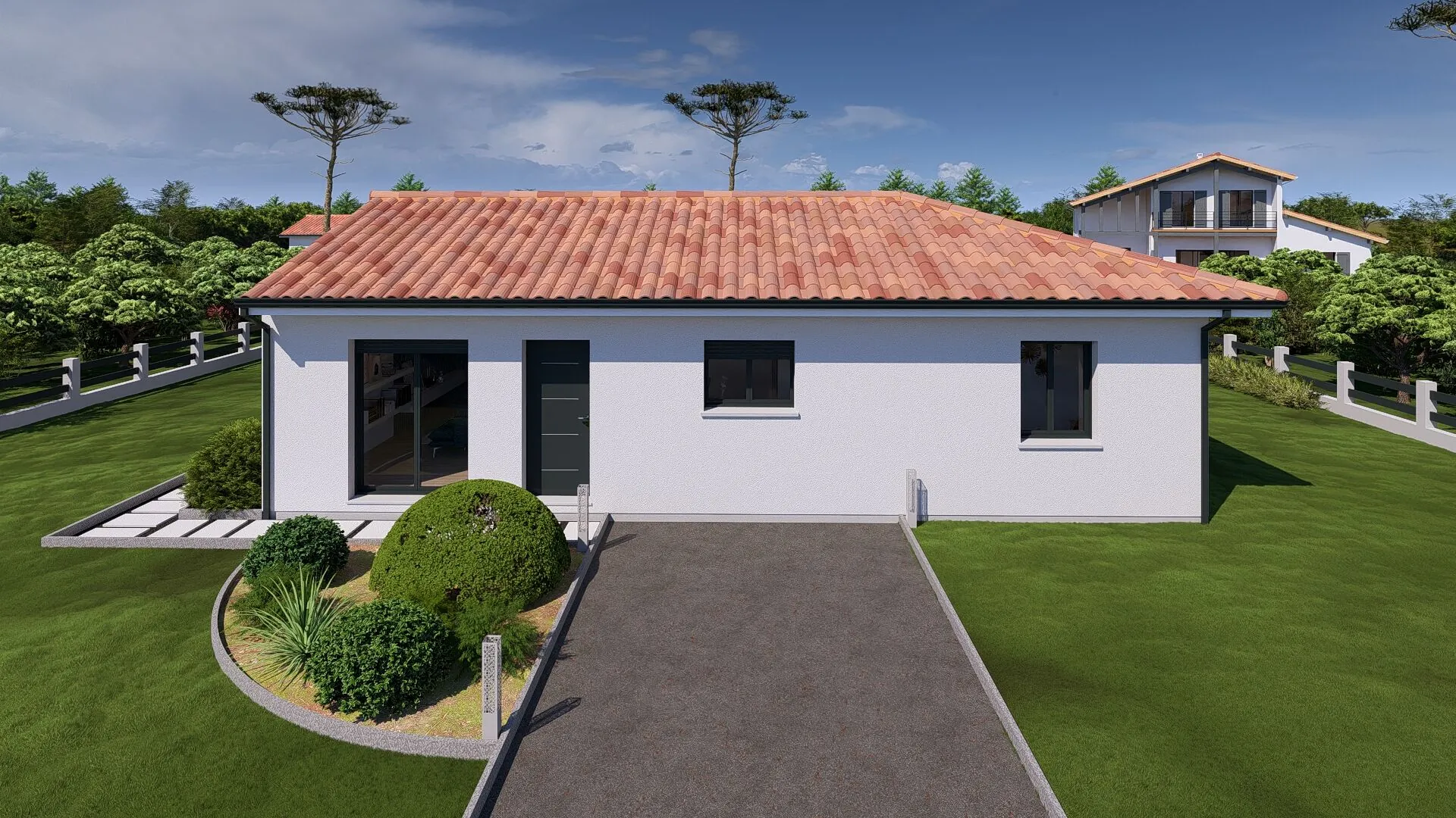 Maison neuve de 90 m² avec 3 chambres à Laluque, proximité océan et accès autoroute 