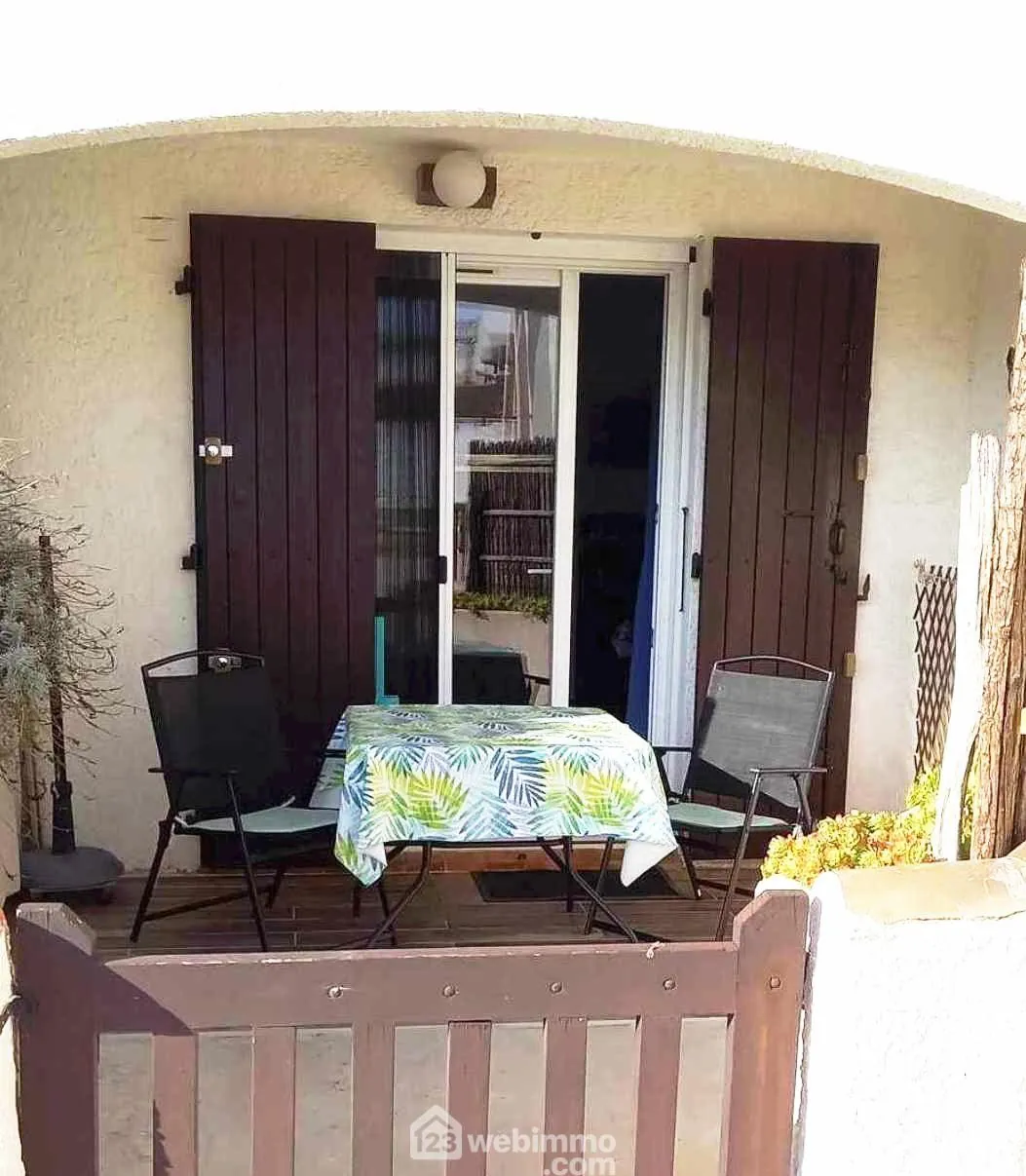 Studio de 26m² à Saintes-Maries-de-la-Mer, idéal pour vacances ou investissement 